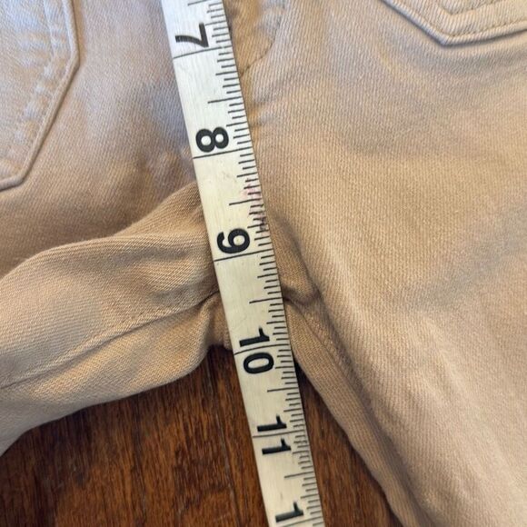 Hudson Taylor beige high rise flare jeans size 28 - Picture 8 of 13